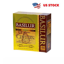 Load image into Gallery viewer, Gold Ceylon Basilur Tea - 100 Bags - FREE Shipping