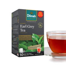 Load image into Gallery viewer, Dilmah - Gourmet Earl Grey Tea - Ceylon Tea - 50 Tea Bags with Tag
