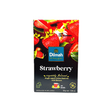 Load image into Gallery viewer, Flavored Strawberry Dilmah Tea - 20 Bags