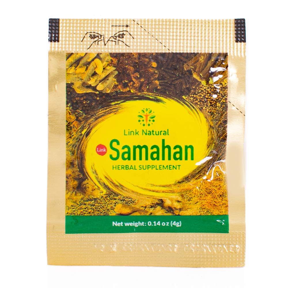 Samahan Ayurvedic Herbal Tea - Natural Cold & Cough Relief with 14 Her ...