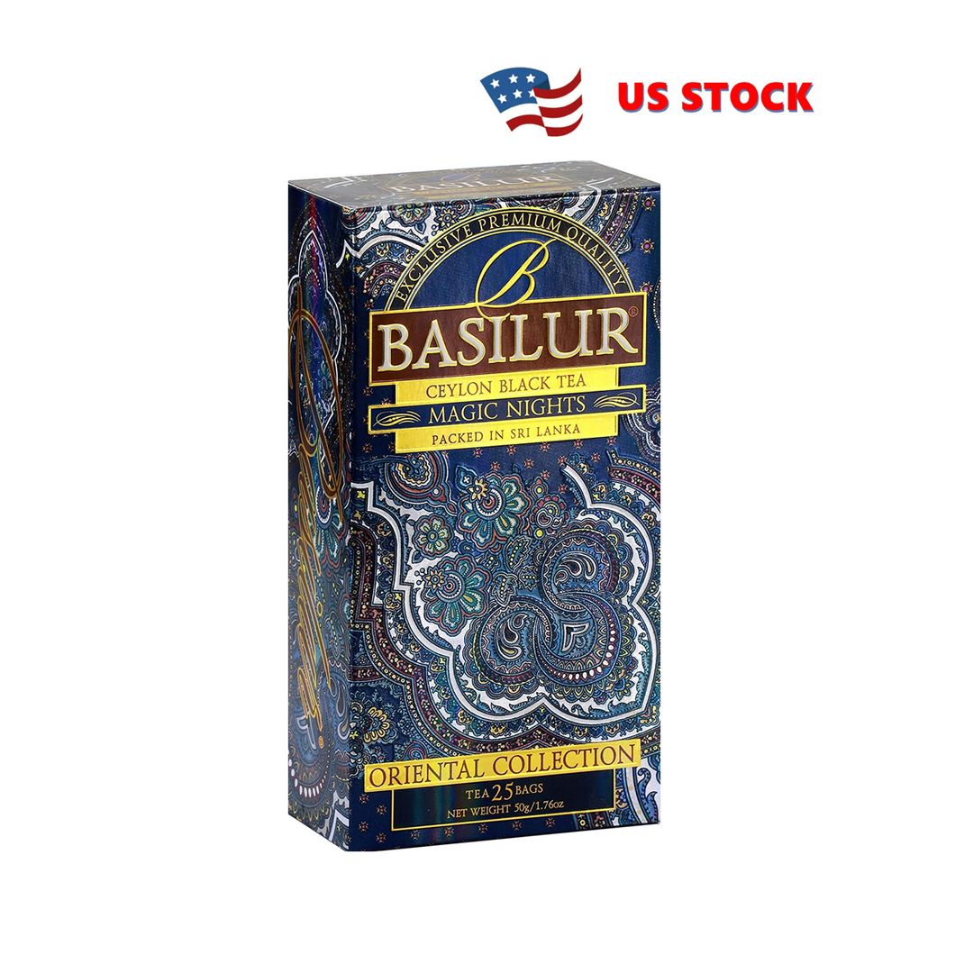 Magic Night Basilur Tea - 25 Bags - FREE Shipping