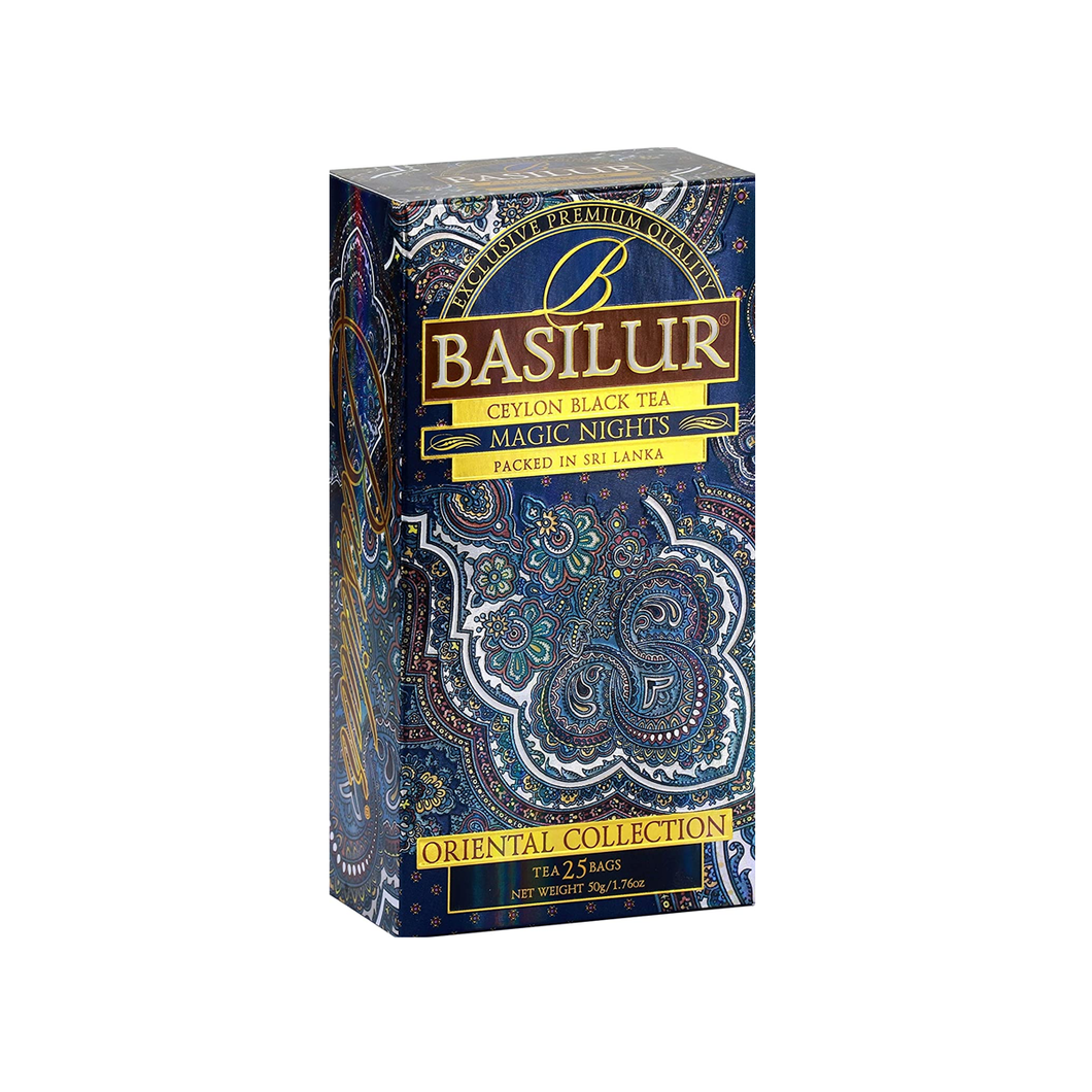 Basilur - Oriental Collection - Magic Night - Ceylon Black Tea - 25 Tea Bags