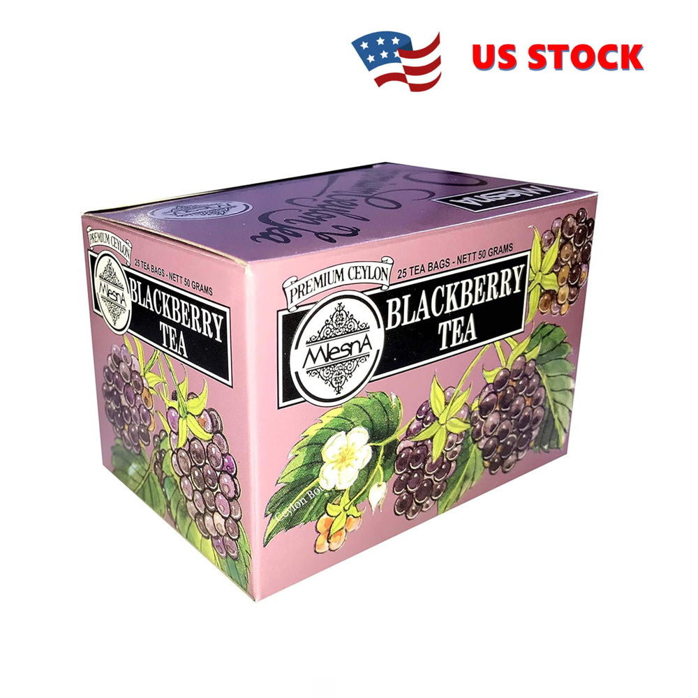 Blackberry Mlesna Tea - 25 Bags - FREE Shipping