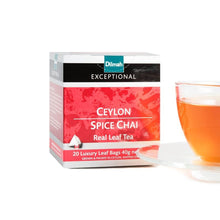 Load image into Gallery viewer, Dilmah - Exceptional Ceylon Spice Chai Special Black Tea - 20 Tea Bags 40g
