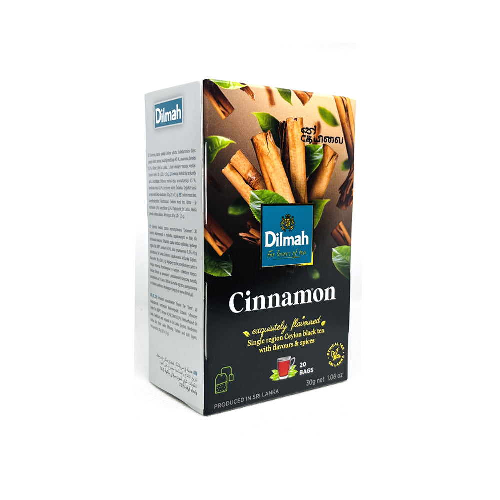 Dilmah -  Fun Flavored Tea - Cinnamon - Ceylon Tea - 20 Tea Bags