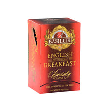 Load image into Gallery viewer, Basilur - English Breakfast - Enveloped 20 Tea Bags - FREE Shipping

