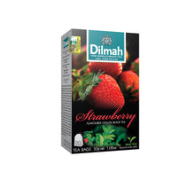 Load image into Gallery viewer, Dilmah -  Fun Flavored Tea - Strawberry - Ceylon Tea - 20 Tea Bags
