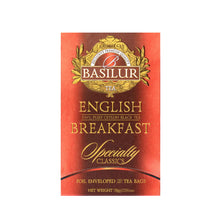 Load image into Gallery viewer, Basilur - English Breakfast - Enveloped 20 Tea Bags - FREE Shipping
