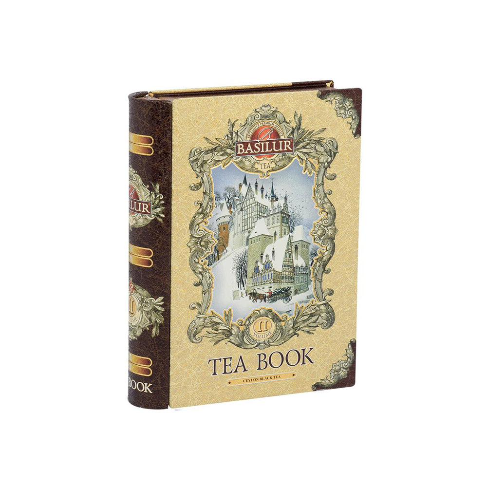 Basilur - Tea Book Series (Volume II) Gold - Ceylon Loose Leaf Tea - 100g (3.52 oz.)