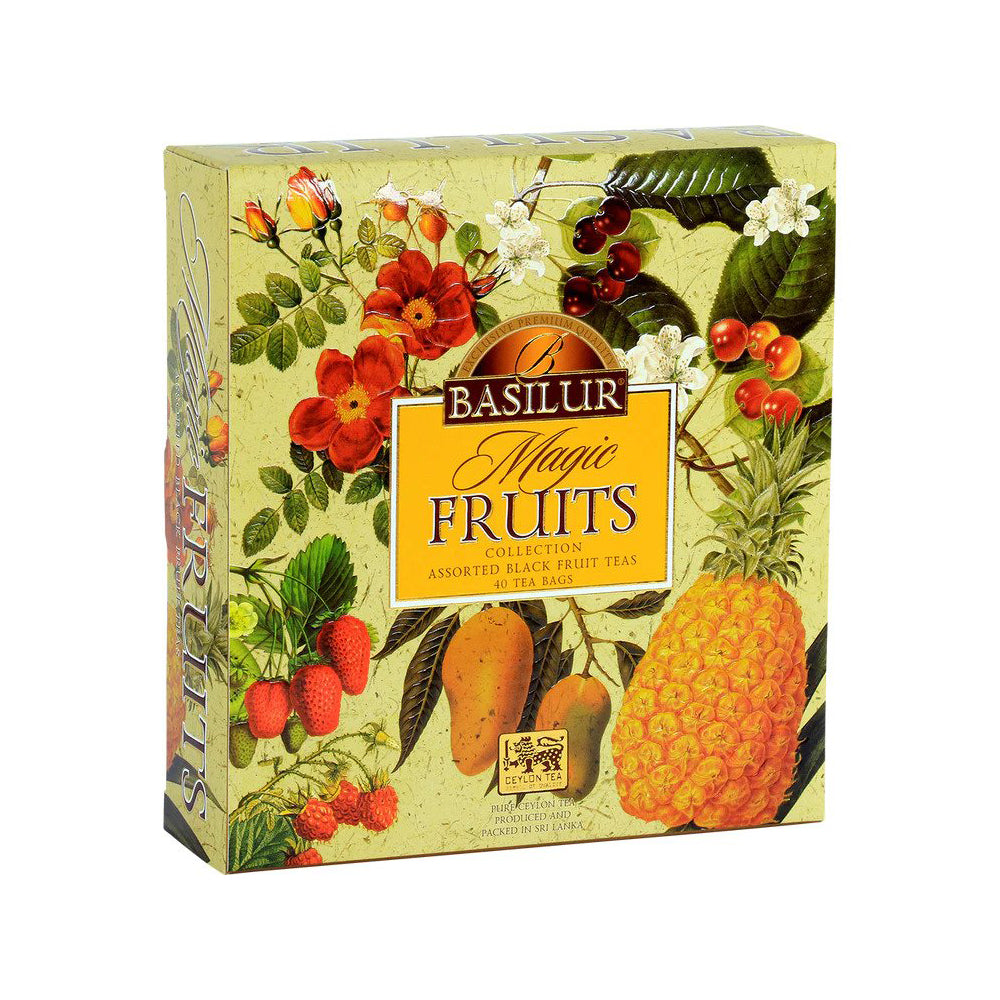 Magic Fruits Assorted Basilur Tea - 40 Bags