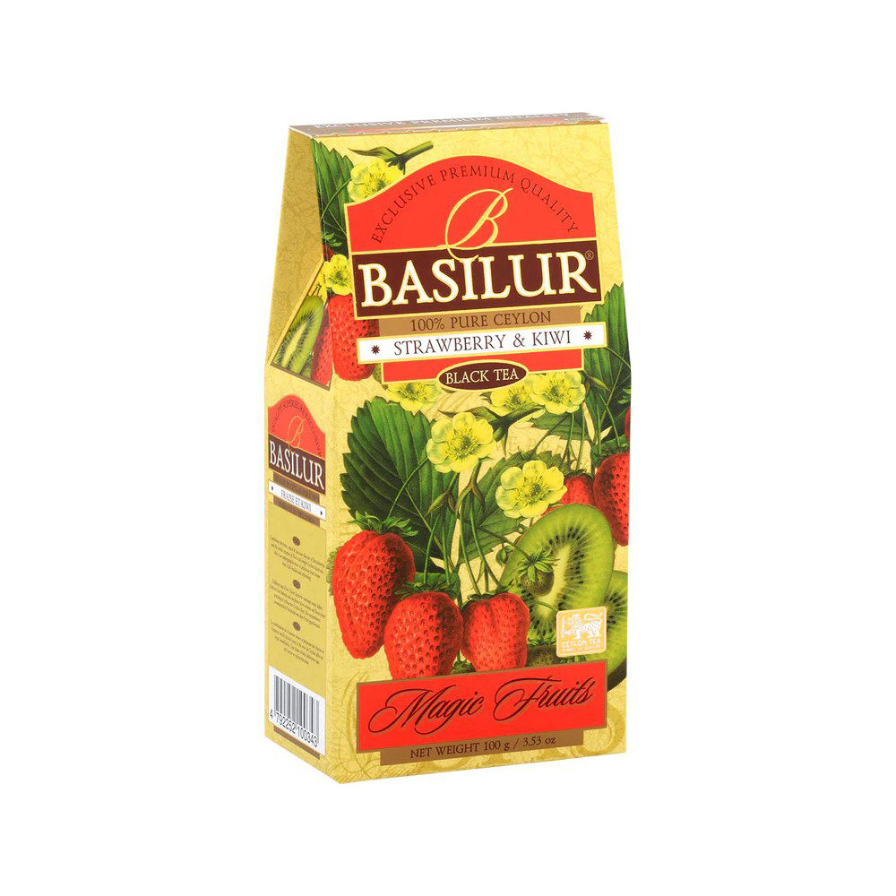Strawberry & Kiwi Basilur Tea - 100g (3.52 oz.)
