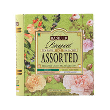 Load image into Gallery viewer, Basilur - Bouquet Collection Assorted Gift Tin Caddy (4 Ceylon Tea Varieties) - 32 Tea Bags
