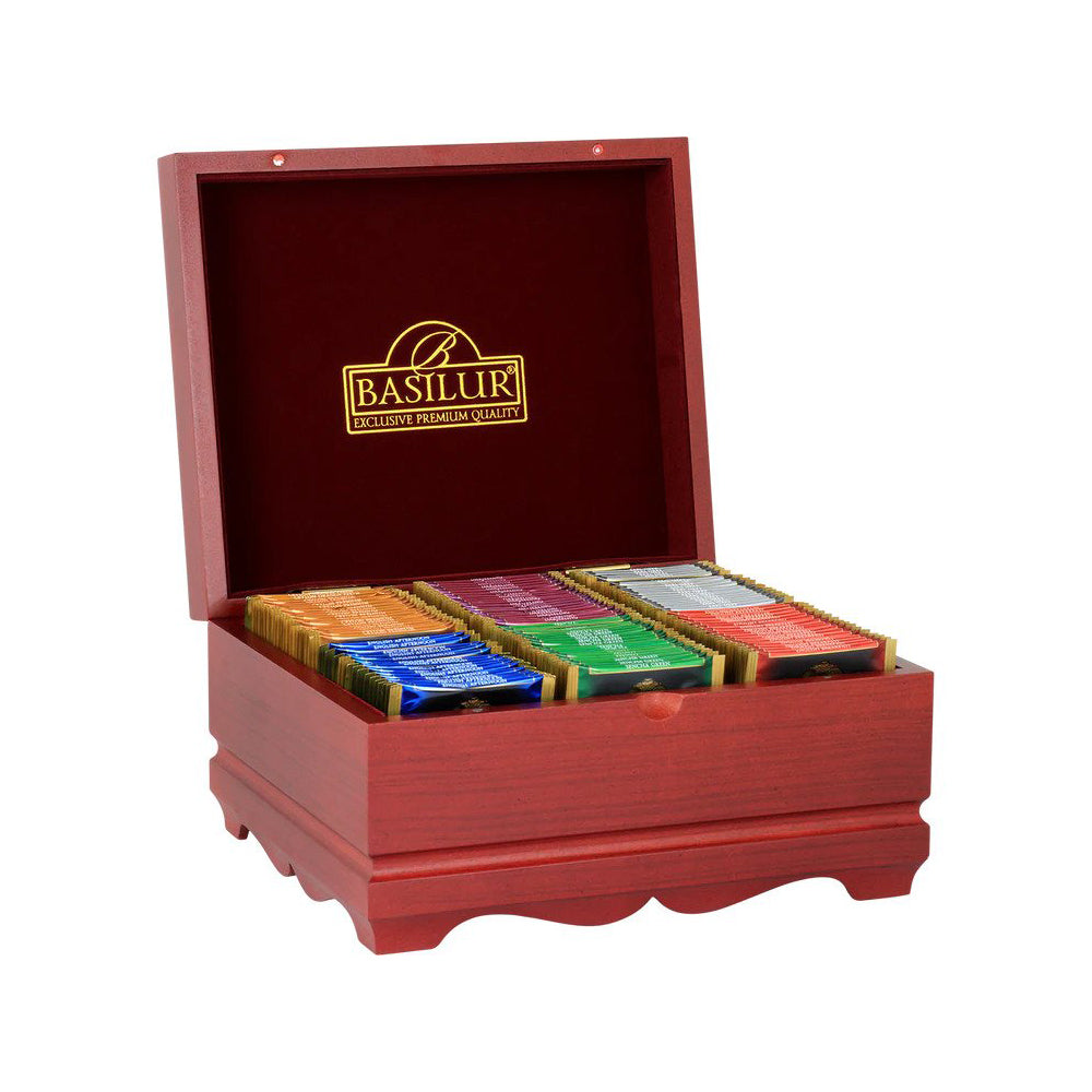 Basilur - Assorted Wooden Presenter - 60 Tea Bag
