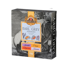 Load image into Gallery viewer, Basilur - Earl Grey Collection Assorted (4 Ceylon Tea Varieties) - Assorted Gift Pack- 40 Tea Bags
