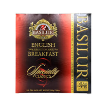 Load image into Gallery viewer, English Breakfast Basilur Tea - 100 Bags x 12 Packs - FREE Shipping
