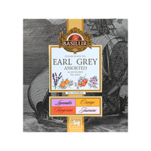 Load image into Gallery viewer, Basilur - Earl Grey Collection Assorted (4 Ceylon Tea Varieties) - Assorted Gift Pack- 40 Tea Bags
