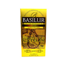 Load image into Gallery viewer, Basilur - Island of Tea - Gold - Ceylon Black Tea - 25 Tea Bags
