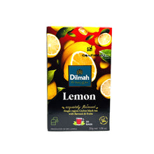 Load image into Gallery viewer, Dilmah - Fun Flavored Tea - Lemon - Ceylon Tea - 20 Tea Bags
