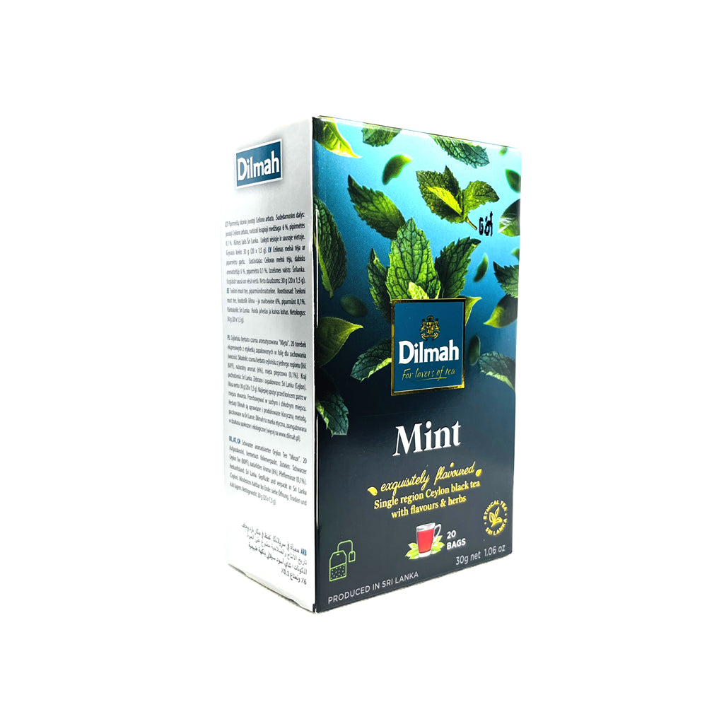 Flavored Mint Dilmah Tea - 20  Bags