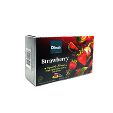 Load image into Gallery viewer, Dilmah -  Fun Flavored Tea - Strawberry - Ceylon Tea - 20 Tea Bags

