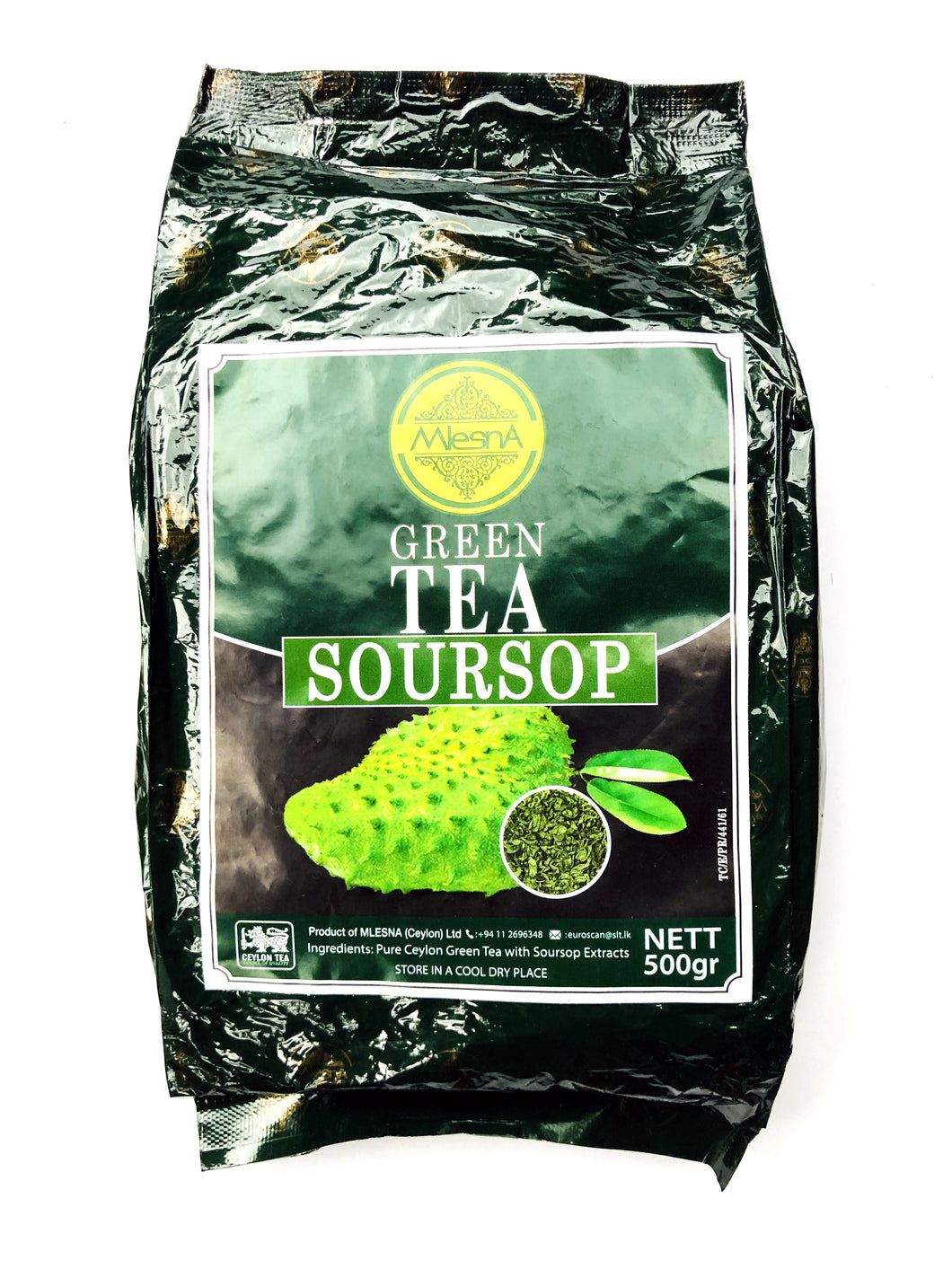Mlesna - Natural Flavored Soursop - Ceylon Green Tea