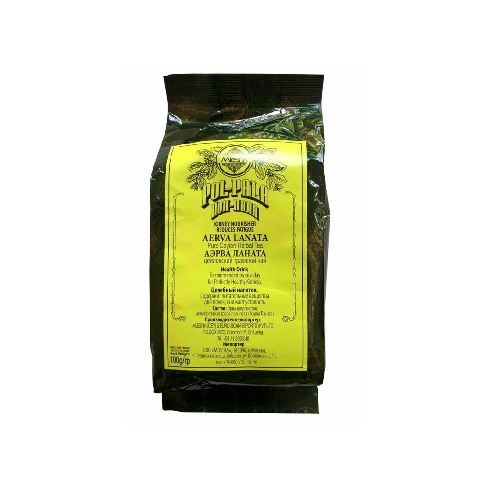 Mlesna - Aerva Lanata (Pol Pala) - Ceylon Herbal Drink 100g (3.5oz)